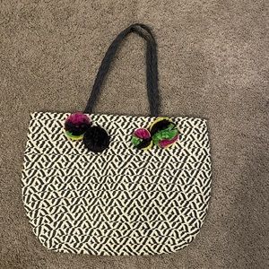 Woven Straw Bag